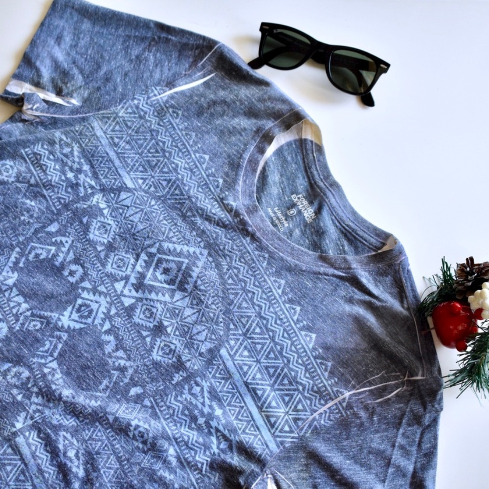 Geometric Skull T-Shirt by Foreign Exchange